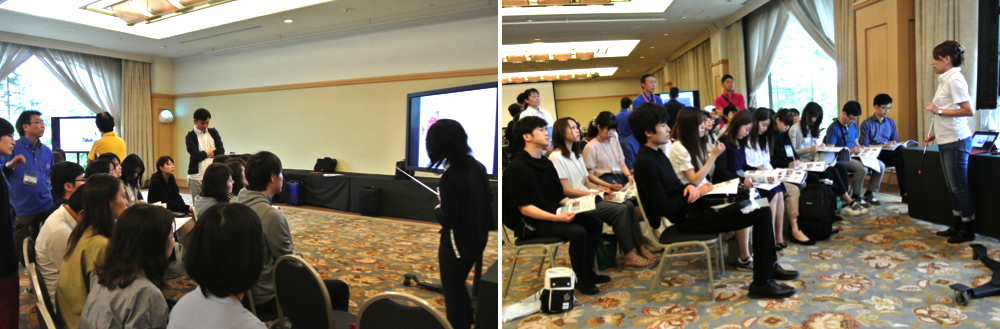 出番でない講師の先生も思わず聞き入る名講演